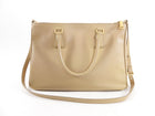 Prada Medium Beige Saffiano Galleria Tote Bag