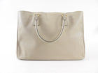 Prada Light Beige Saffiano Leather Large Galleria Tote Bag