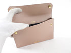 Prada Beige Saffiano Phone Case / Two-Way Crossbody Bag