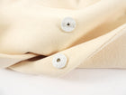 Prada Ivory Wool Short Coat with Belt Detail -  IT42 / USA S