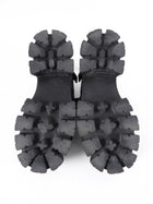 Prada Quilted Leather Monolith Platform Sandals - 38