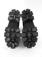 Prada Black Re-Nylon Monolith Platform Duck Boots - 37