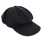 Prada Black Re-Nylon Newsboy Cap - M
