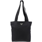 Prada Black Nylon Tessuto Vintage Small Tote Bag
