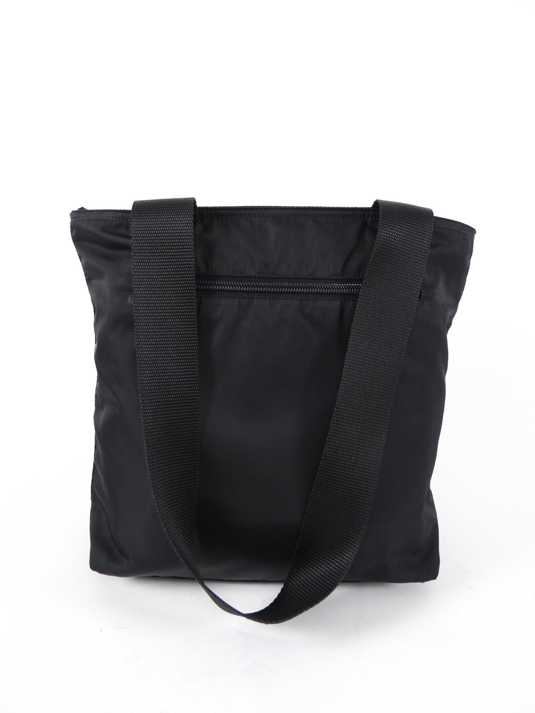 Prada Black Nylon Tessuto Vintage Small Tote Bag