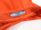 Prada AW 2012 Runway Orange Embellished A-line Skirt - L (8/10)