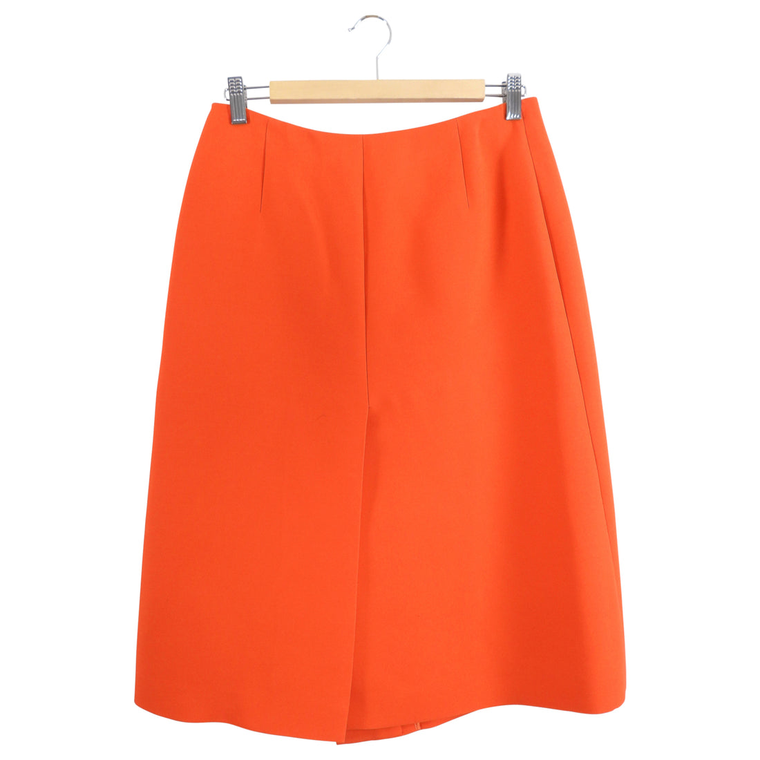 Prada AW 2012 Runway Orange Embellished A-line Skirt - L (8/10)
