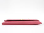 Prada Cherry Pink Saffiano Leather Wallet on Chain Crossbody Bag