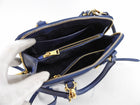 Prada Blue Saffiano Leather Small Promenade Crossbody Bag