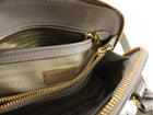 Prada Small Grey Saffiano Leather Promenade Crossbody Bag