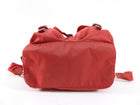 Prada Red Nylon Small Vintage 1990's Backpack