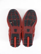 Prada Red Patent Elastic Loafers - 37