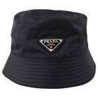 Prada Black Re Nylon Bucket Hat - M