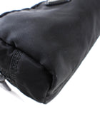 Prada Black Nylon Cosmetic Zip Pouch