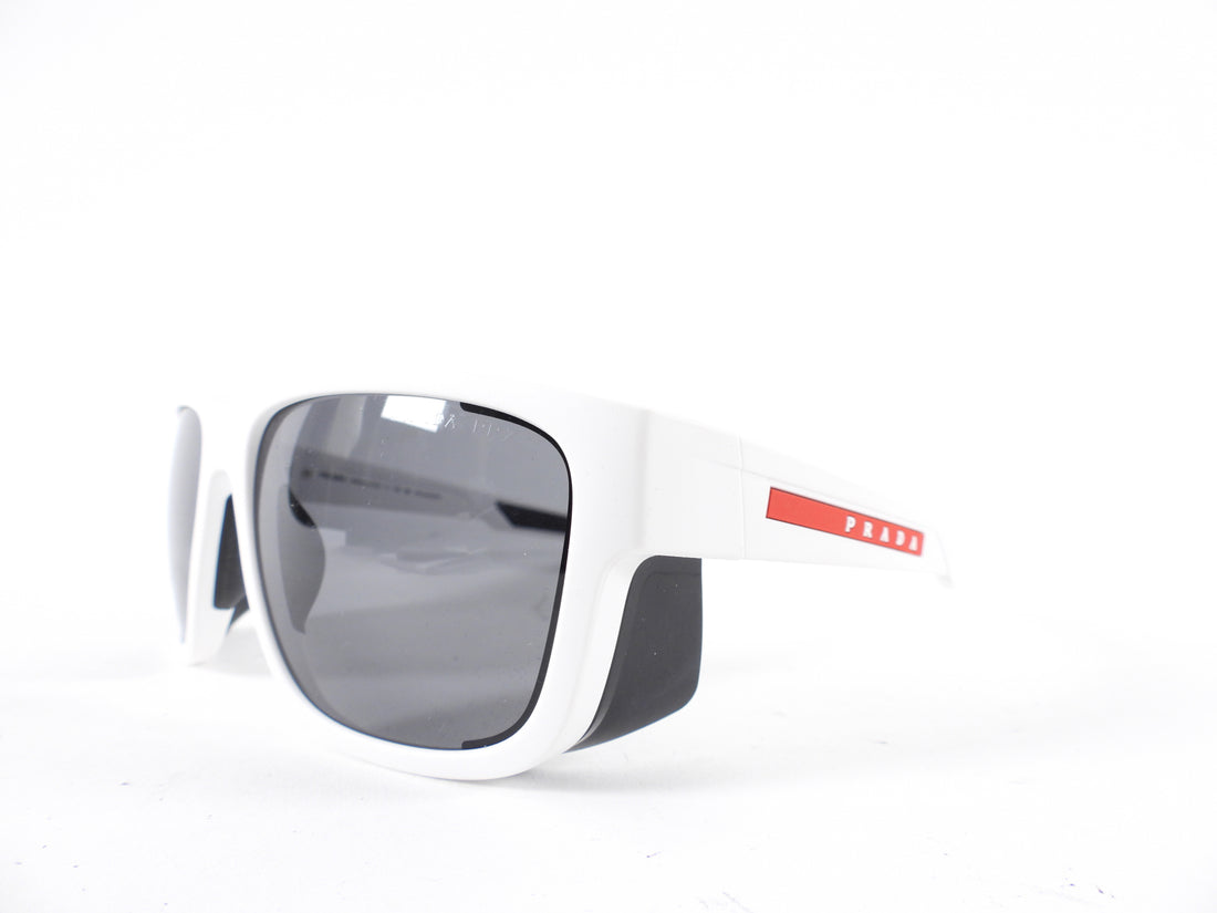 Prada Sport Linea Rossa White SPS07W Square Sunglasses