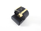 Prada Black Saffiano Pouch Bracelet - Aipod Holder