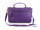 Proenza Schouler PS1 Purple Leather Satchel Messenger Bag