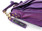 Proenza Schouler PS1 Purple Leather Satchel Messenger Bag