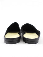 Proenza Schouler Black Leather Slip on Mules - 37