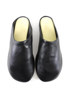 Proenza Schouler Black Leather Slip on Mules - 37