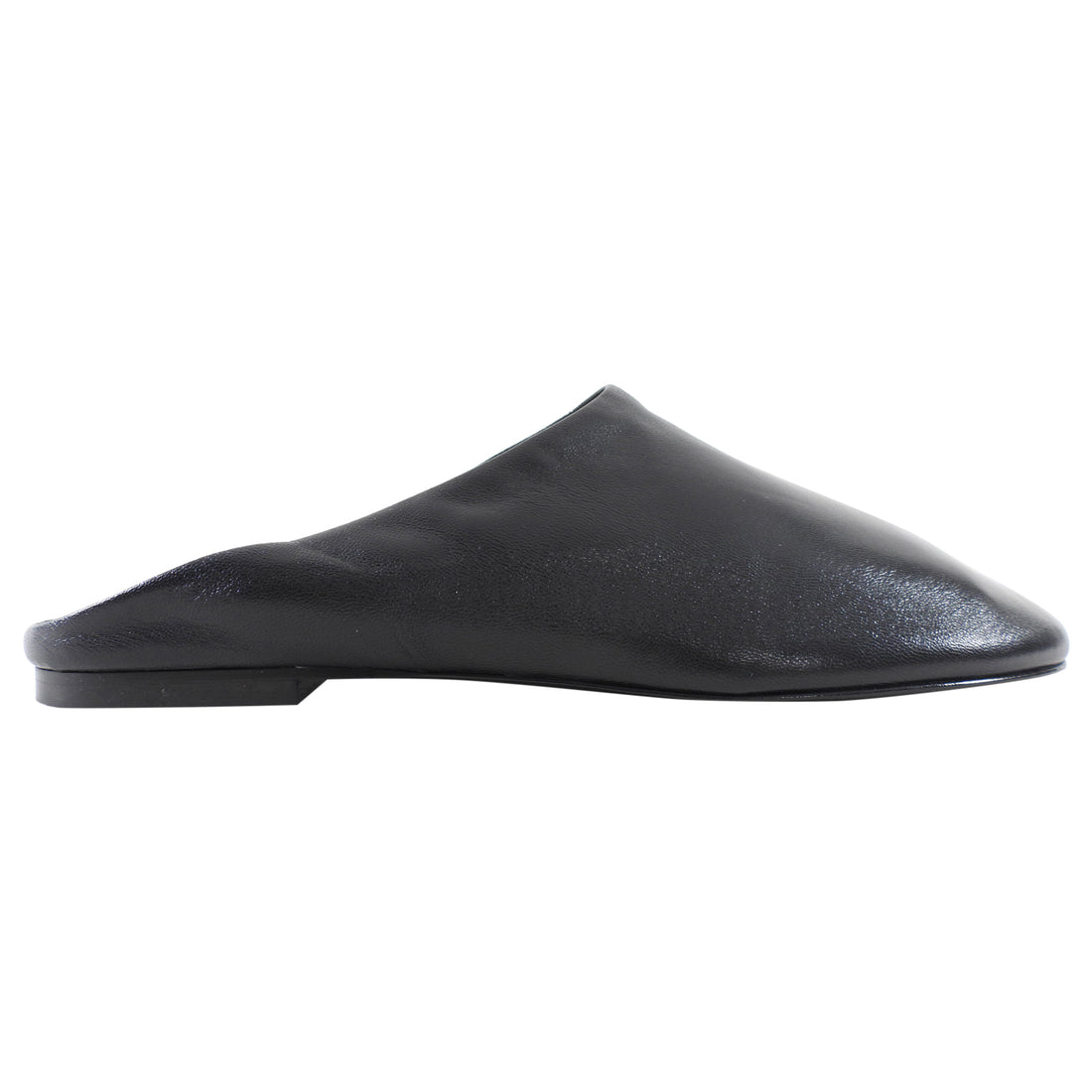 Proenza Schouler Black Leather Slip on Mules - 37