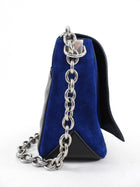 Proenza Schouler Tricolor Suede Chain Shoulder Bag