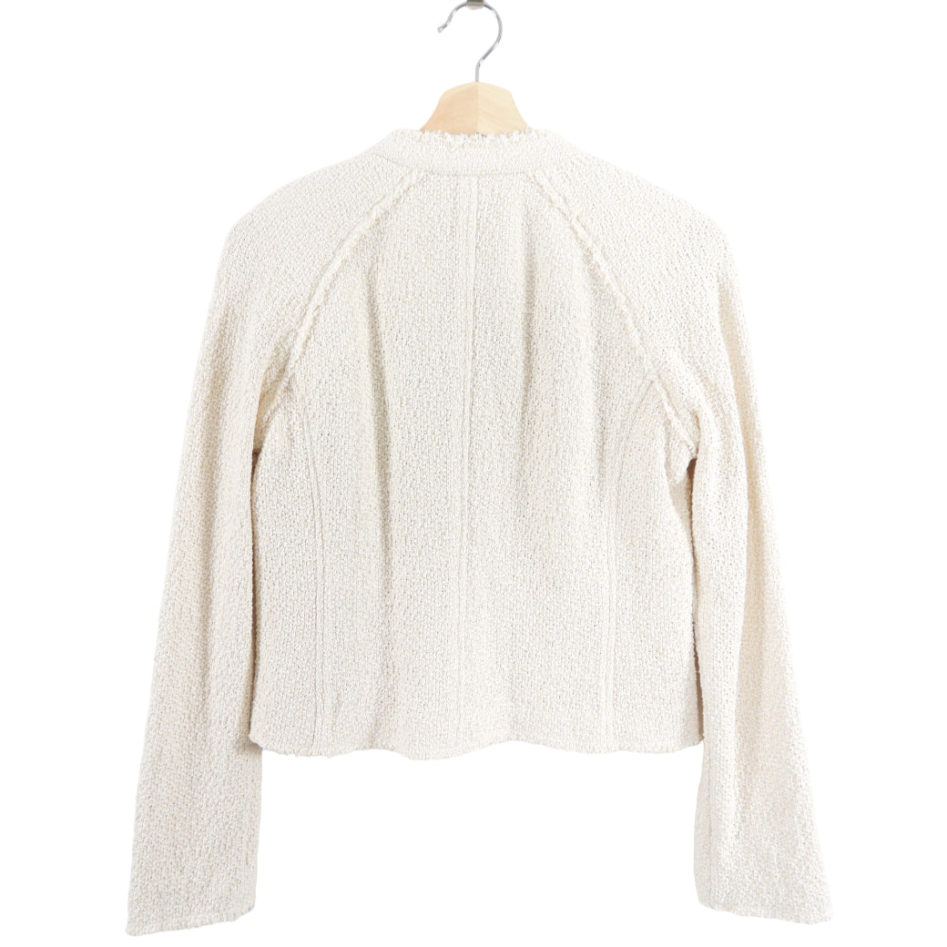 Rag & Bone Ivory Marisa Boucle Jacket with Gold Buttons - 6