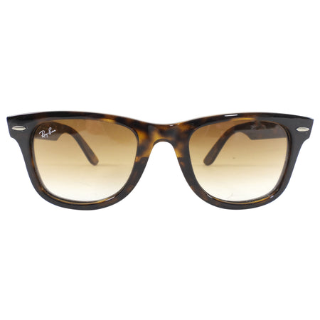 Ray Ban Dark Brown Faux Tortoise Classic Wayfarer Sunglasses