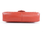 Chanel Red Leather Quilted Medium Crossing Flap Bag