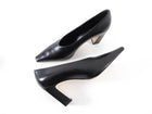 Reformation Black Leather Nolita Pump - 7