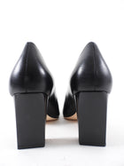 Reformation Black Leather Nolita Pump - 7