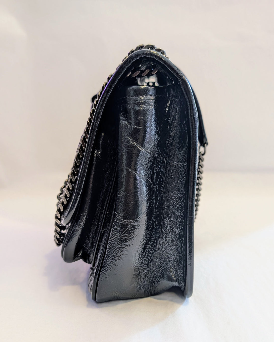 Saint Laurent Niki Baby Black Flap Bag