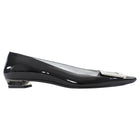 Roger Vivier Black Patent Belle Pumps - 39.5