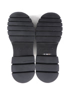 Roger Vivier Black Patent Crystal Walky Viv Loafer Shoes - 39.5