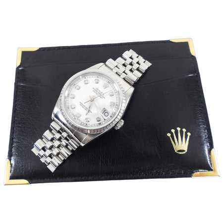 Rolex Vintage 1996 Stainless Steel Datejust 36mm Jubilee Watch
