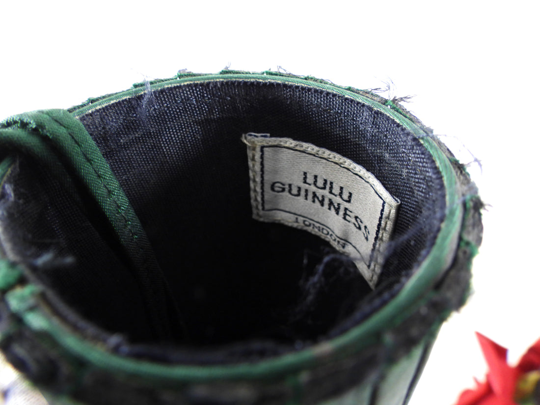 Lulu Guiness Red Roses Mini Evening Bag