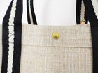 Rue de Verneuil Beige Tweed Canvas Large Tote Bag