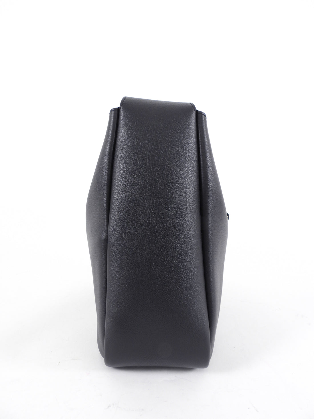 Saint Laurent Black Grained Leather Le 5 À 7 Supple Small Shoulder Hobo Bag