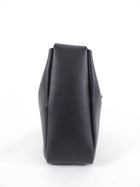 Saint Laurent Black Grained Leather Le 5 À 7 Supple Small Shoulder Hobo Bag
