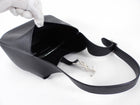 Saint Laurent Black Grained Leather Le 5 À 7 Supple Small Shoulder Hobo Bag