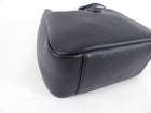 Saint Laurent Black Grained Leather Le 5 À 7 Supple Small Shoulder Hobo Bag