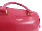 Saint Laurent Fuchsia Leather Baby Duffle Bag