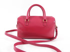 Saint Laurent Fuchsia Leather Baby Duffle Bag