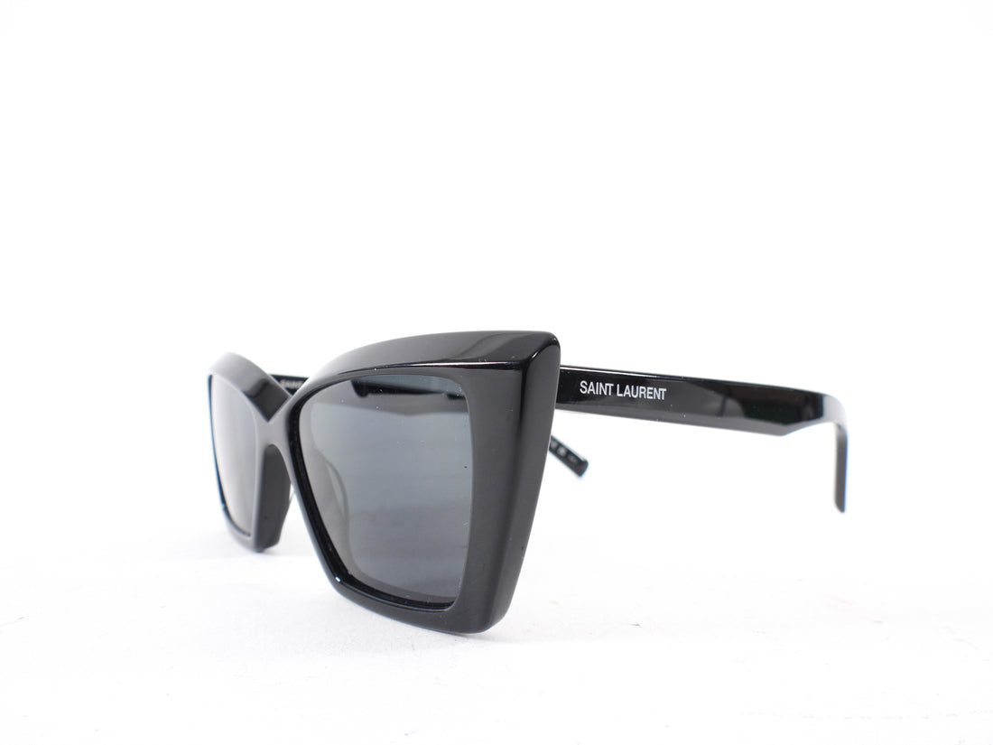 Saint Laurent Black Cat Eye Sunglasses SL657