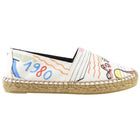 Saint Laurent 1980 Multicolour Canvas Espadrille Flats - EU 37