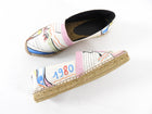 Saint Laurent 1980 Multicolour Canvas Espadrille Flats - EU 37