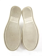 Saint Laurent White Leather Perforated Low Sneaker - 36
