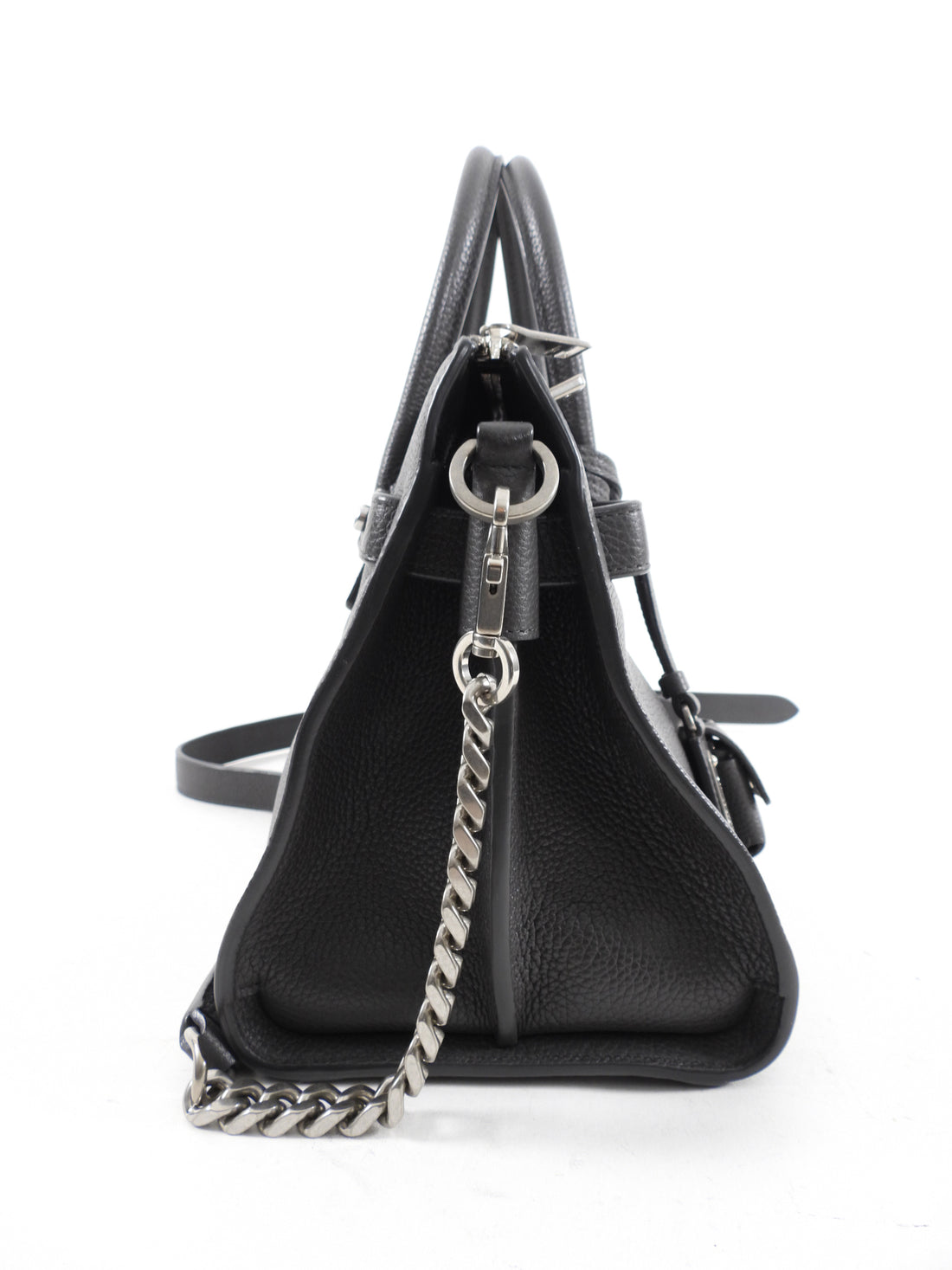 Saint Laurent Grey Baby Sac de Jour Chain Strap Bag