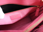 Saint Laurent Large Pink Leather Sac de Jour Bag