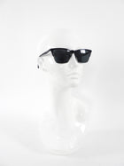 Saint Laurent 767 Sunglasses Black Rectangular